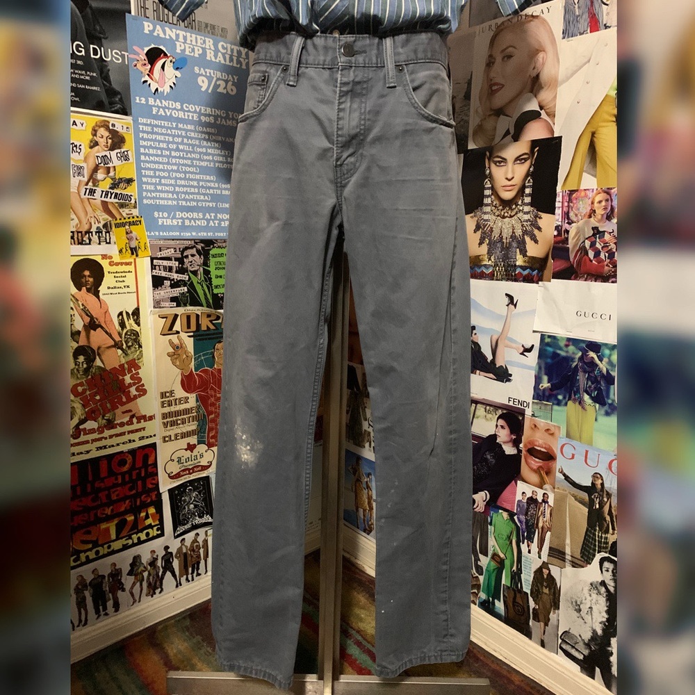 Men’s Levi’s “Distressed” Slate Blue 511s - Sz 32